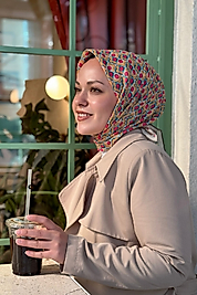 LOCELLA SOFT PAMUK EŞARP 1000-11