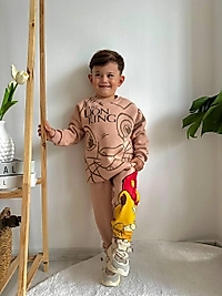 Aslan Baskılı Erkek Çocuk EŞofman Takımı