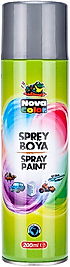 NOVA COLOR SPREY BOYA 200 ML GÜMÜŞ NC-812