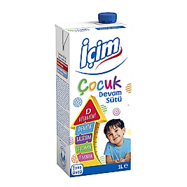 İçim Çocuk Devam Sütü 1 L
