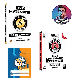 Mert Hoca Yayınları 2025 Tyt 70 Günde Matematik Soru Bankası & 90 Günde Ayt Matematik Soru Bankası Seti Deneme  Hediyeli