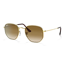 Ray-Ban Rb 3548 001/51 48-21 Unisex Güneş Gözlüğü Hexagonal Küçük Ekartman;