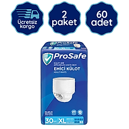 Prosafe Emici Külot Hasta Bezi Extra Büyük(XL) 30'lu 60 Adet