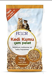 MOOR CAM PALET KEDİ KUMU 10 KG