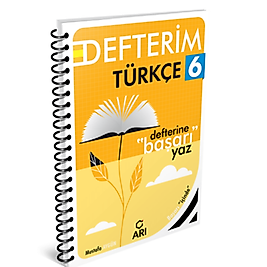 6 Sınıf Türkçemino Türkçe Defterim 2025 Arı Yayınları