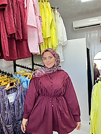Nevrulu Gömlek Bordo