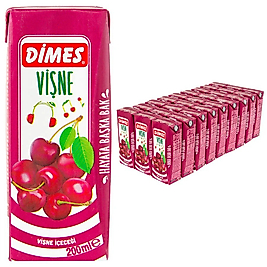 DİMES 200ML SLİM*27 VİŞNE NEKTARI