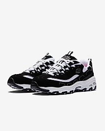 Skechers D'Lites-Biggest Fan “ Black White