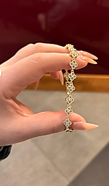 luxyansımalar Çelik Van Clef Yonca Kuyum Model Bileklikler