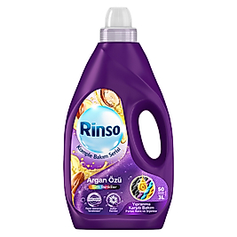 Rinso Sıvı Çamaşır Deterjanı Komple Bakım Serisi Argan Özü Tüm Renkliler Için 3 L