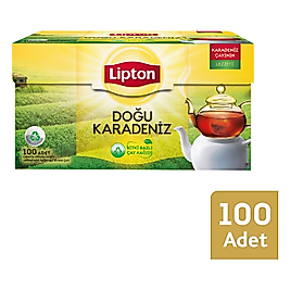 Lipton Doğu Karadeniz Demlik Poşet Çay 100'lü