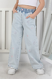 YSM KİDS %100 PAMUK KOT PANTOLON