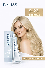 RALİSS SAÇ BOYASI 60 ML. (9-23 AÇIK İNCİ SARI)