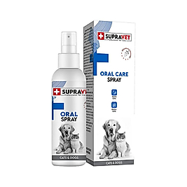 SupraVet Kedi ve Köpekler İçin Ağız Bakım Spreyi 100 ml