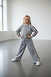 Şeritli Hırkalı Oysho 2'li Kız Takım 4-12 yaş