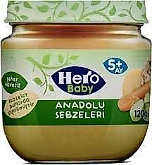 HERO BABY ANADOLU SEBZELERİ 120 GR