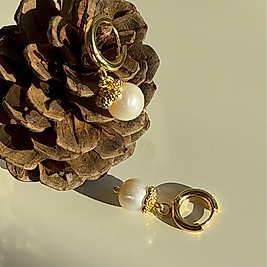 Pure Soft Pearl Earring | Küpe