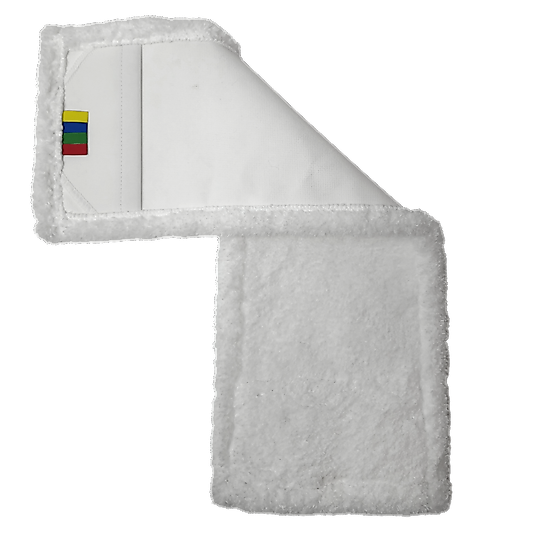 MİCROFİBER HOSPITAL MOP YEDEĞİ BEYAZ - 40 CM ( KDV DAHİL )