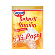 Dr.Oetker Şekerli Vanilin 5'li Paket 25 G