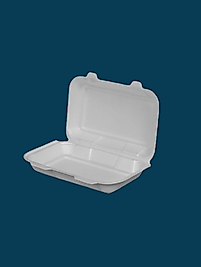 Yarım Kapaklı Köpük Tavuk Kabı 200 ADET ( KDV DAHİL )