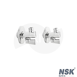 NSK 2'li Filtreli Ara Musluk Seti - Krom / Rozet Dahil ARKHEV0013