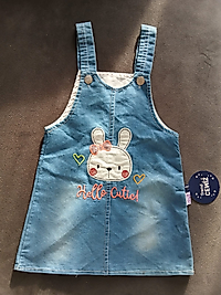 HELLO CUTUI KOT KIZ ÇOCUK ELBİSE ( 4YAŞ)