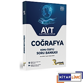 AYT Coğrafya Soru Bankası (KONU ÖZETLİ) 2025 Rasyonel Yayınları