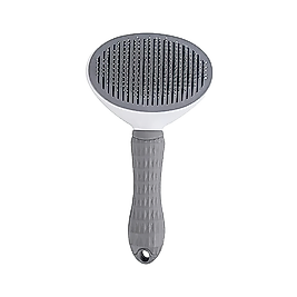 Clean Basmalı Kedi ve Köpek Tarağı Gri