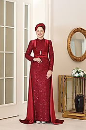 Burak Baran Alya Abiye Bordo