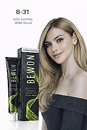 BEWON SAÇ BOYASI 100 ML (8-31 AÇIK KUMRAL DORE KÜLLÜ)