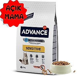 Advance Somon Balıklı Yetişkin Kuru Kedi Maması (Açık Kedi Maması)