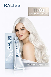 RALİSS SAÇ BOYASI 60 ML. (11-0S EXTRA AÇICI BEYAZ)