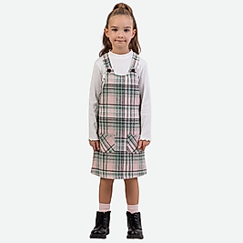 Kız Çocuk İkili Mint Elbise