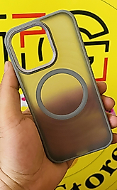 İphone 16 Pro Magsafe Mat Gri Telefon Kılıfı