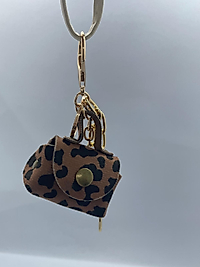 Leopar Desenli Çanta Model Charm