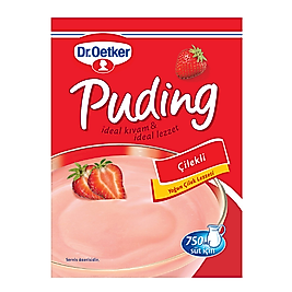 Dr. Oetker Çilekli Puding 80 g