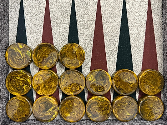 Forest green 10mm x 44.5mm