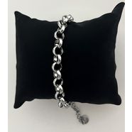 Çelik Silver İç İçe Geçmeli Bileklik
