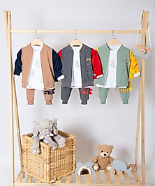 DİNAZOR BASKILI 3'LÜ TAKIM