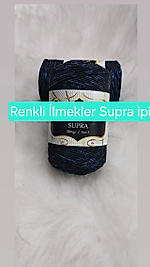 Supra İpi Ebruli Sİmli Düz Renkler 200gr