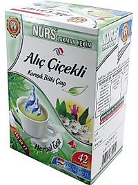 ALIÇ ÇİÇEKLİ ÇAY 42 Lİ KAR.BİT. SÜZEN POŞET