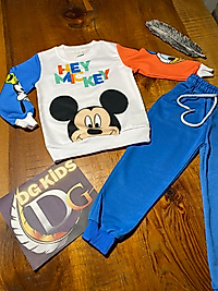 "HEY MİCKEY" MİCKEY MOUSE 2 Lİ EŞOFMAN TAKIMI