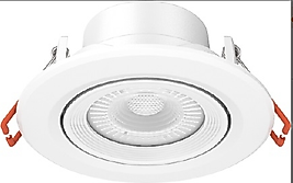 Jupiter LS458 B 5W Beyaz Işık 6500 K LED Spot Hareketli Sıva Altı