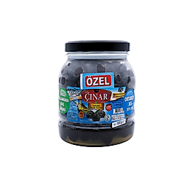 Özel Gurme Orta Boy Siyah Zeytin 1 Kg