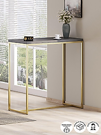 Bar Masası & Mutfak Adası Gold Antrasit