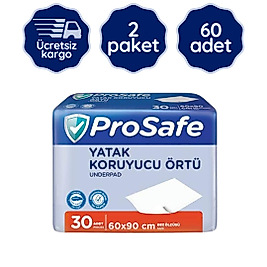 Prosafe Yatak Koruyucu Örtü (60x90cm) 30'lu 60 Adet