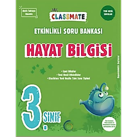 3. Sınıf Classmate Hayat Bilgisi Etkinlikli Soru Bankası 2025 Okyanus Yayıncılık
