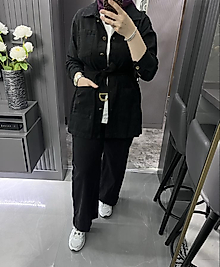 Denim Takım (siyah)