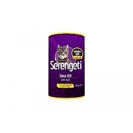 Serengeti Dana Etli Yetişkin Kedi Yaş Maması 400 gr