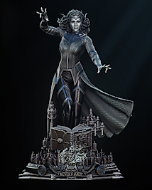 Scarlet Witch Sculpture